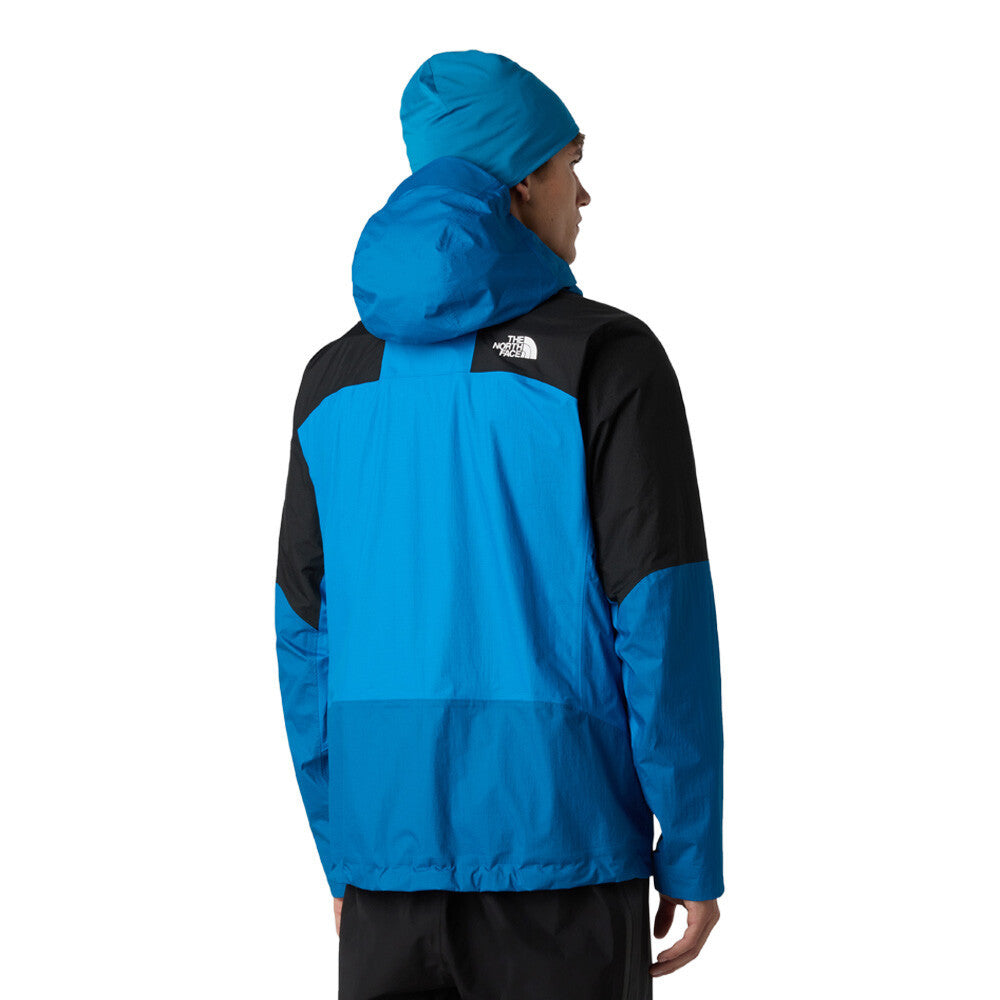 The North Face Signal 2.5L DryVent Waterproof Men's Jacket - Skyline Blue/Adriatic Blue/Black