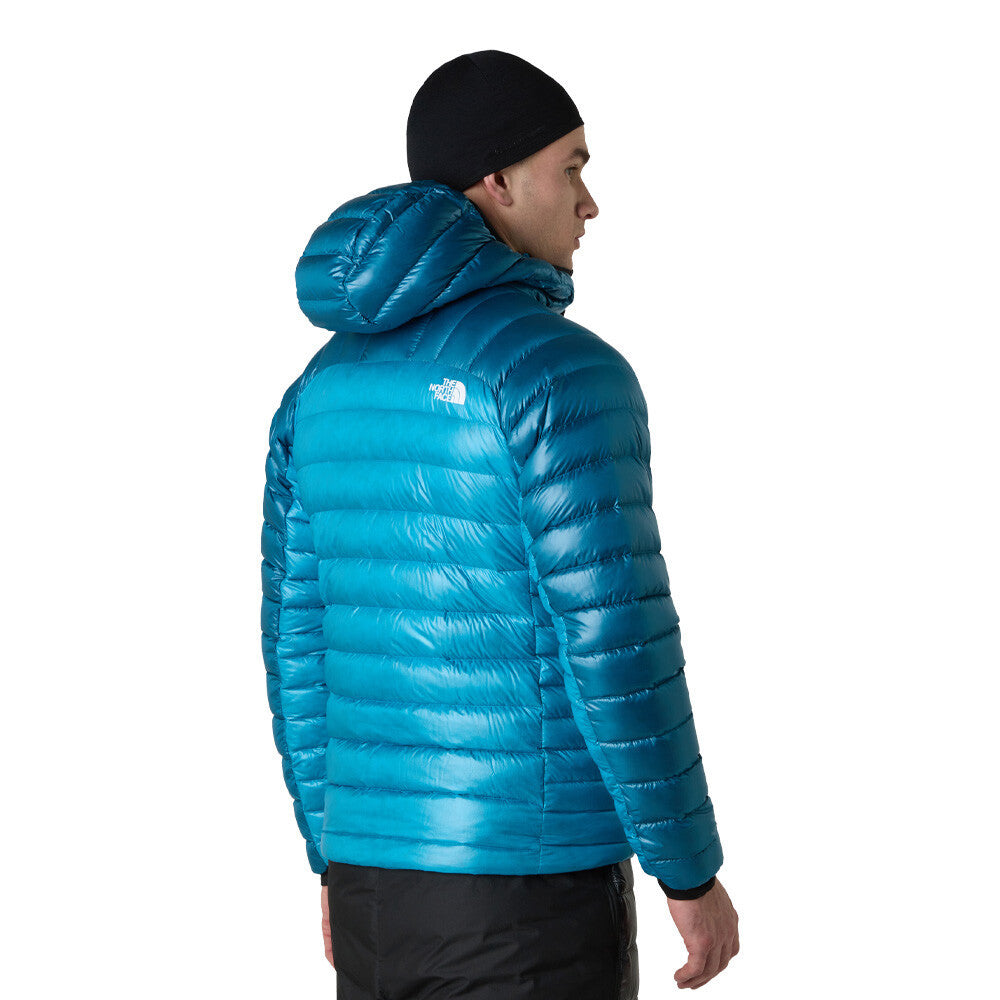 The North Face Summit Series Breithorn Hooded Men's Down Jacket - Meridian Blue/Dusk Blue