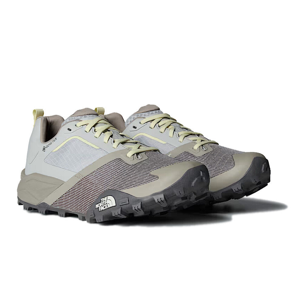The North Face Offtrail TR GORE-TEX Men's Trail Running Shoes - Highrise Grey/White Asparagus