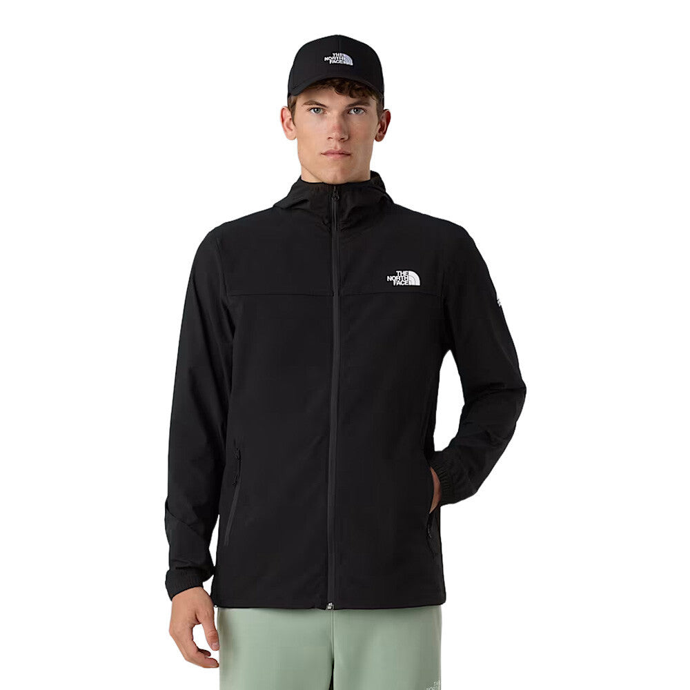 The North Face Mountain Athletics Hooded Men's Wind Jacket - Black