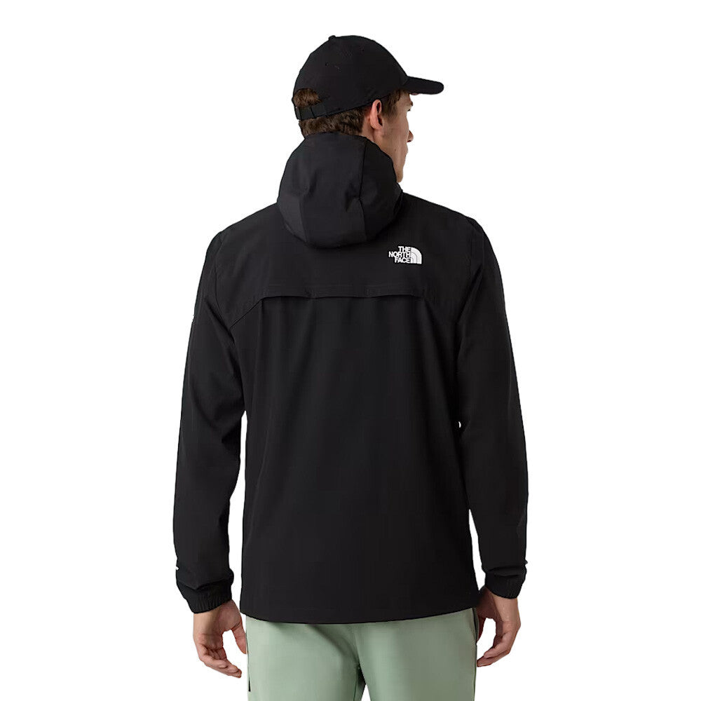 The North Face Mountain Athletics Hooded Men's Wind Jacket - Black