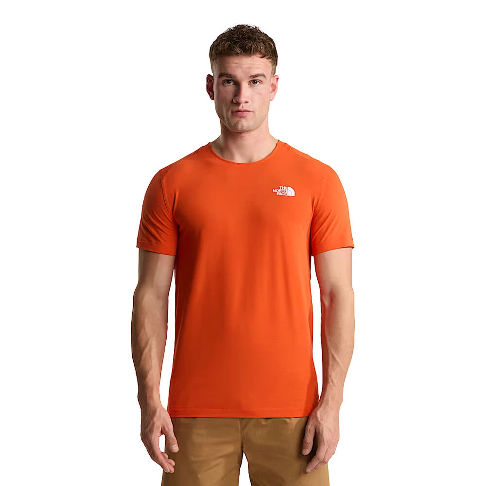 The North Face Lightning Alpine Men's T-Shirt - Lava Red