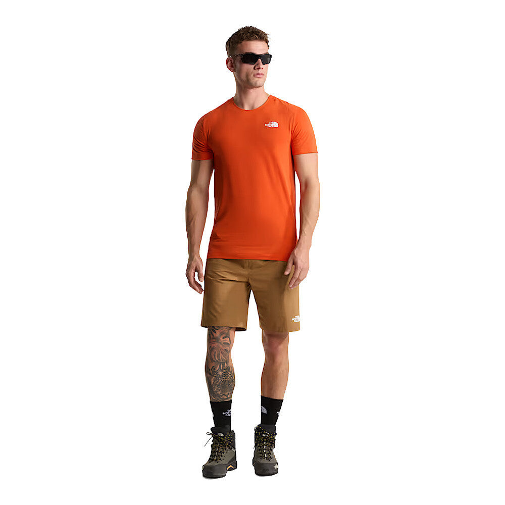 The North Face Lightning Alpine Men's T-Shirt - Lava Red