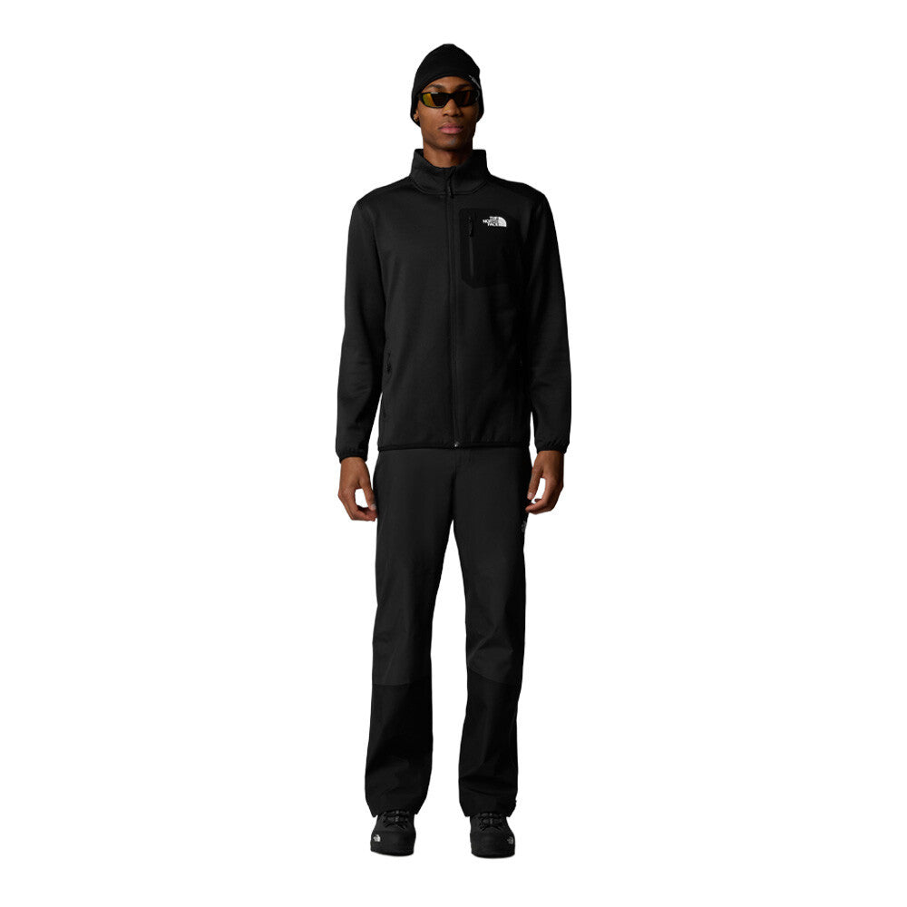 The North Face Crest Full Zip Fleece Men's Jacket - Black