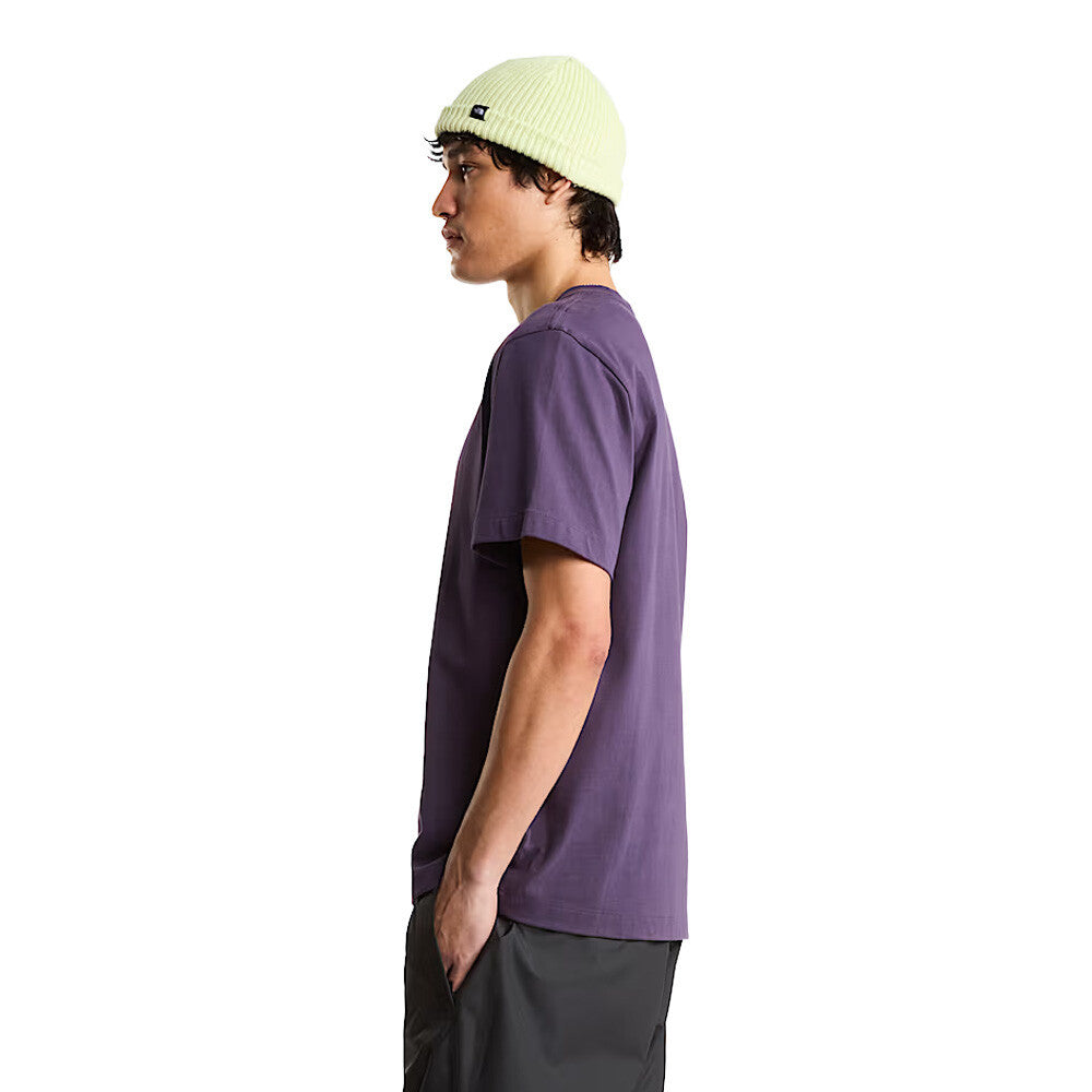The North Face Logo Twist Relaxed Graphic Men's T-Shirt - Endless Dusk