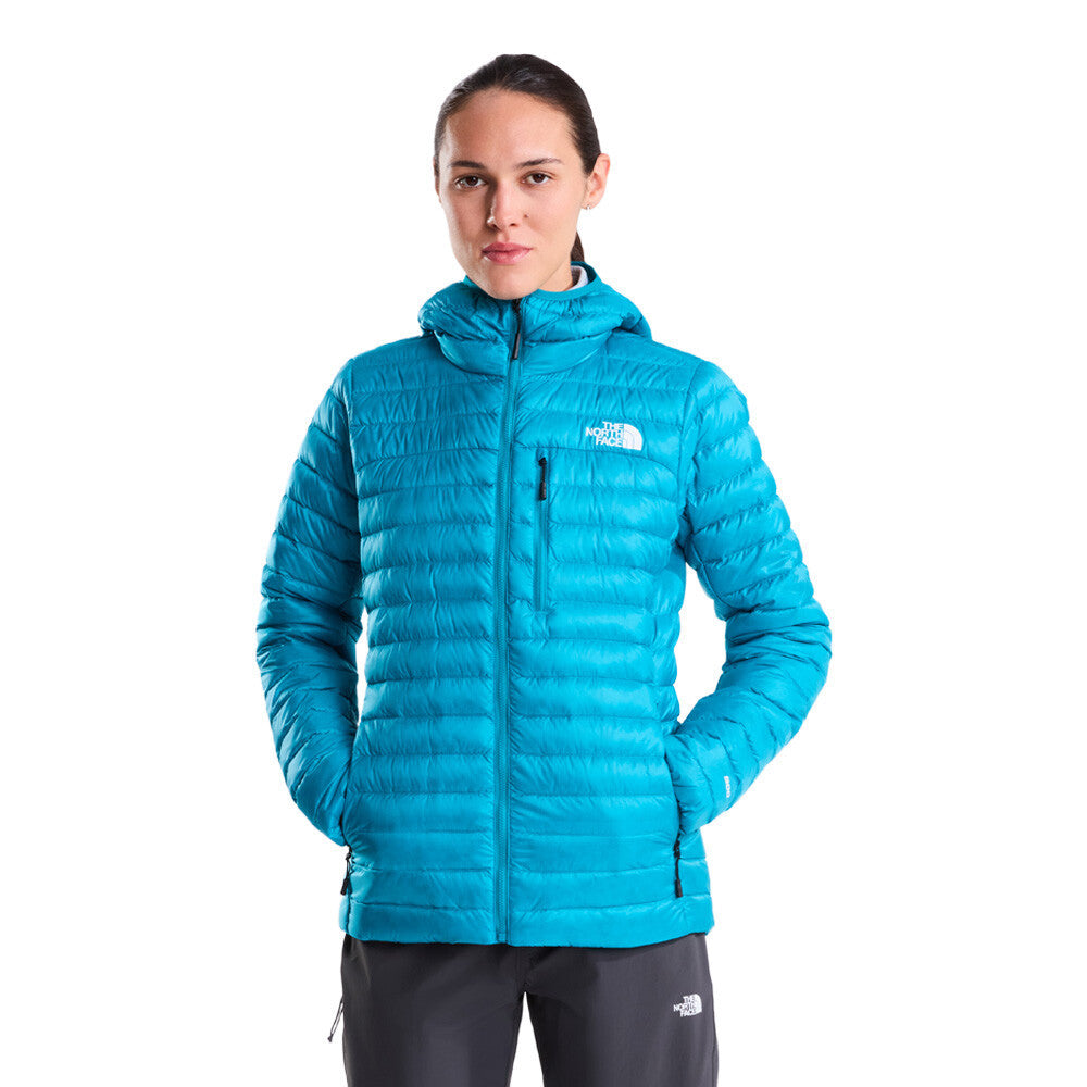 The North Face Bettaforca Lightweight Down Hooded Women's Jacket - Deep Teal