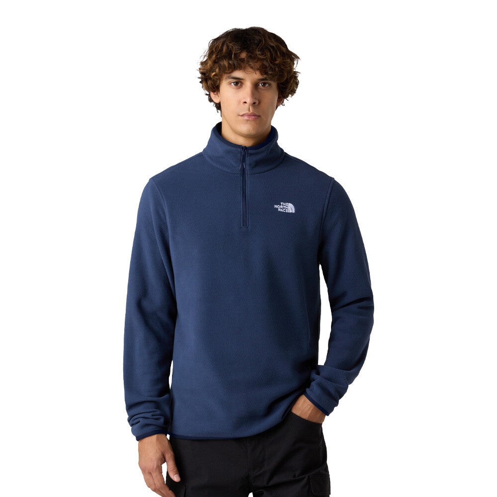 The North Face Glacier Men's 1/4 Zip Fleece - Summit Navy