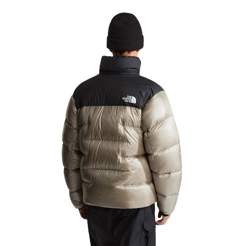 The North Face Summit Nuptse Men's Down Jacket - Stone Slab/Black