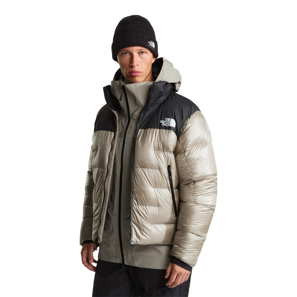 The North Face Summit Nuptse Men's Down Jacket - Stone Slab/Black