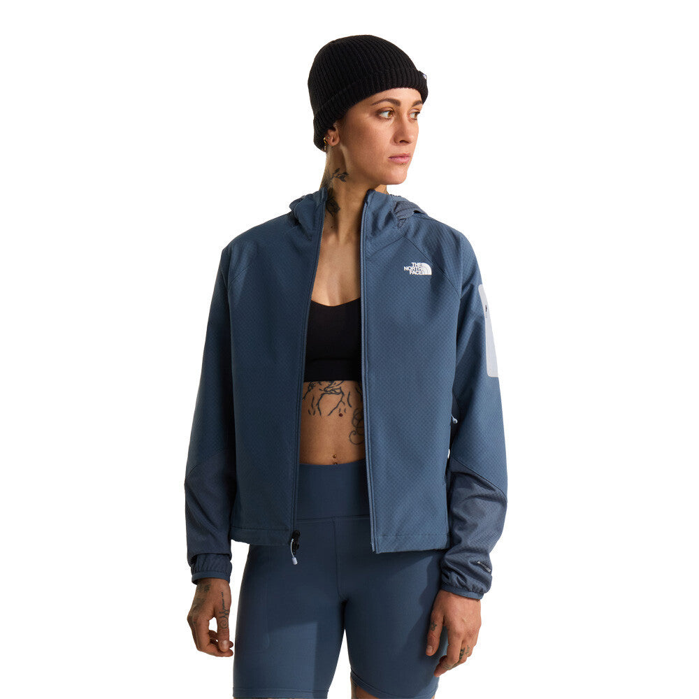The North Face Hybrid Tek Approach Full-Zip Hooded Women's Jacket - Granite Grey
