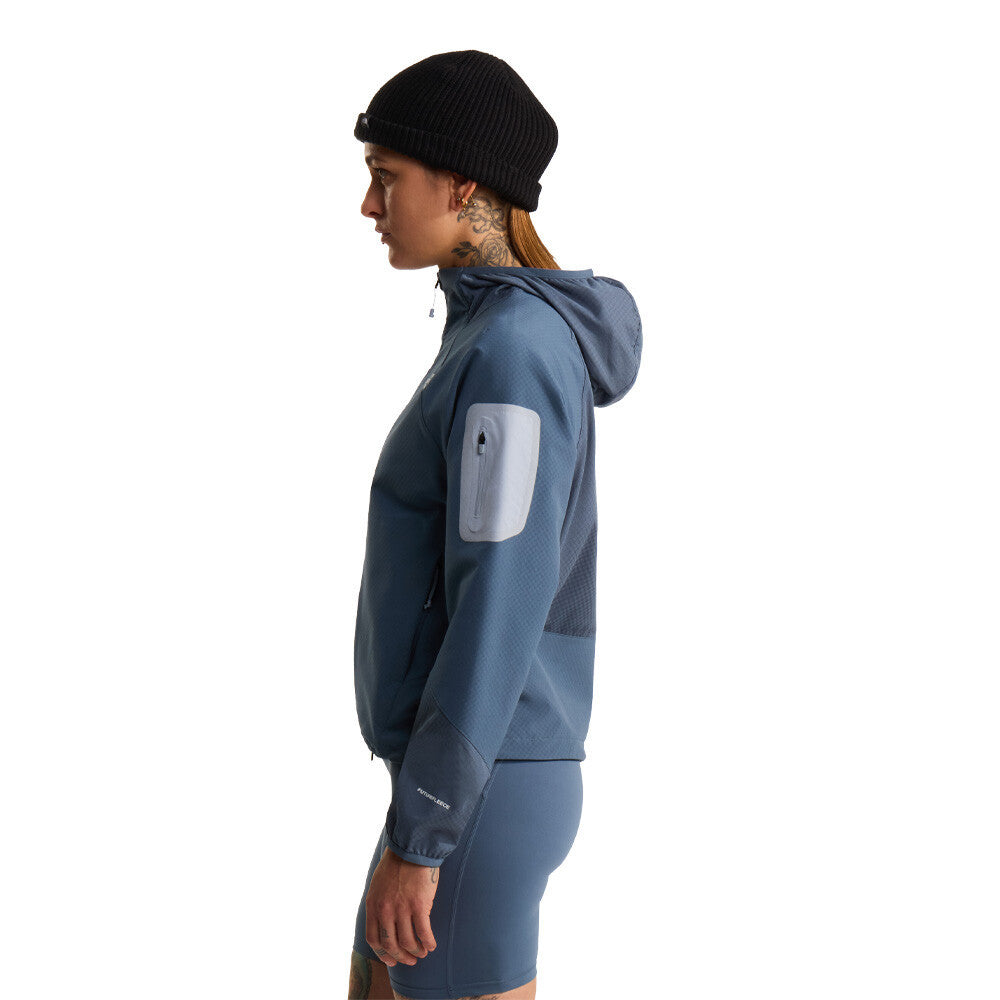 The North Face Hybrid Tek Approach Full-Zip Hooded Women's Jacket - Granite Grey