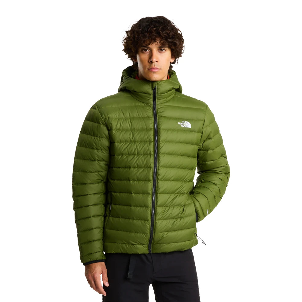 The North Face Classic Down Men's Hooded Jacket - Woodland Green