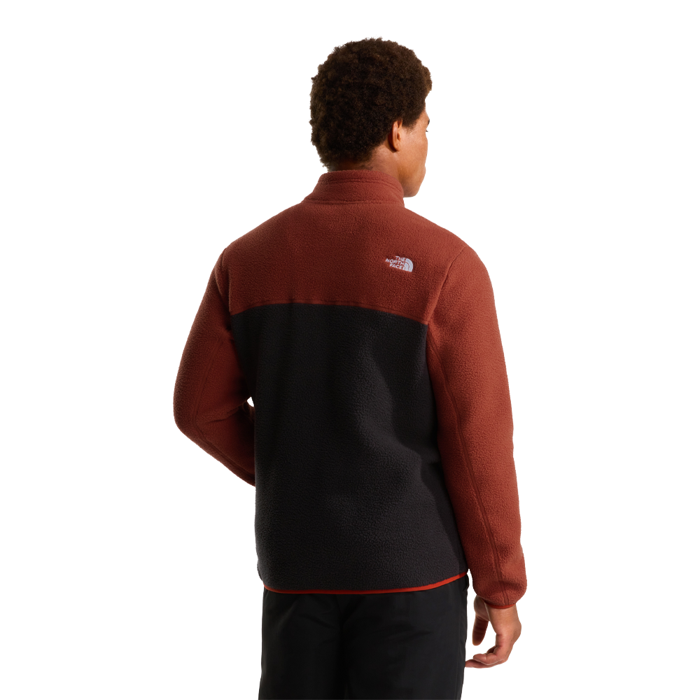 The North Face Yumiori Men's Fleece Jacket - Black/Ember Soil/Iron Clay