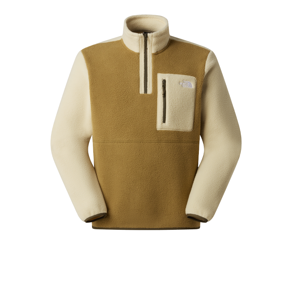 The North Face Yumiori 1/4 Zip Men's Fleece - Cedar/Desert Stone/New Taupe Green