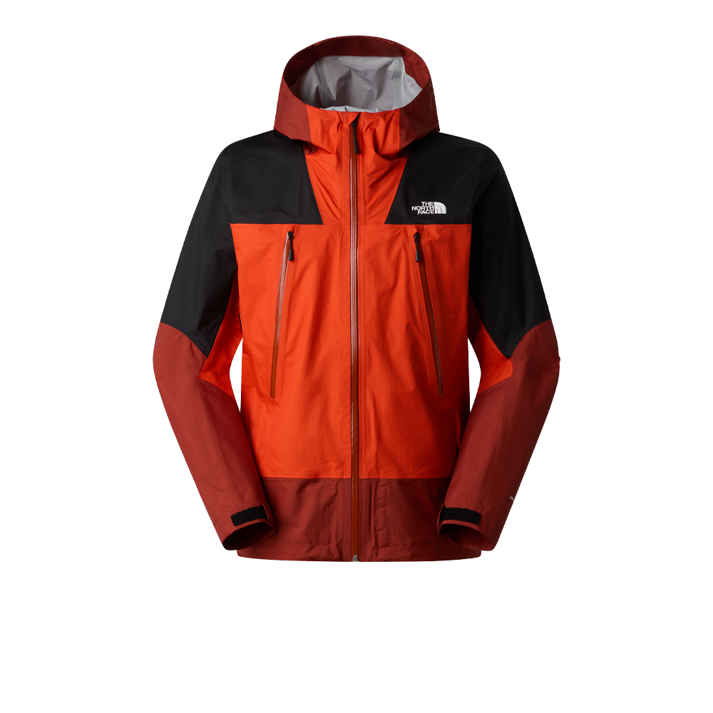 The North Face Signal 2.5L DryVent Waterproof Men's Jacket - Lava Red/Iron Clay/Black
