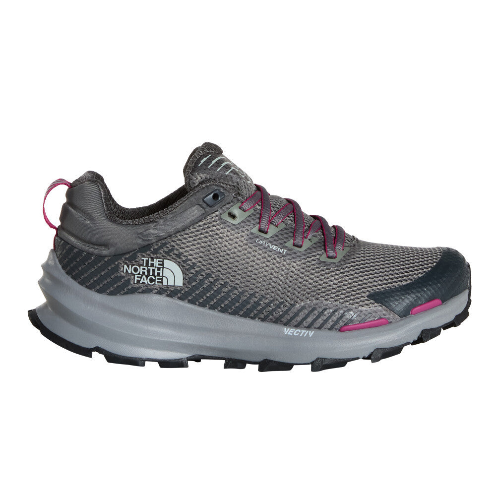 The North Face VECTIV Fastpack Waterproof Women's Walking Shoes - Smoked Pearl/Anthracite Grey