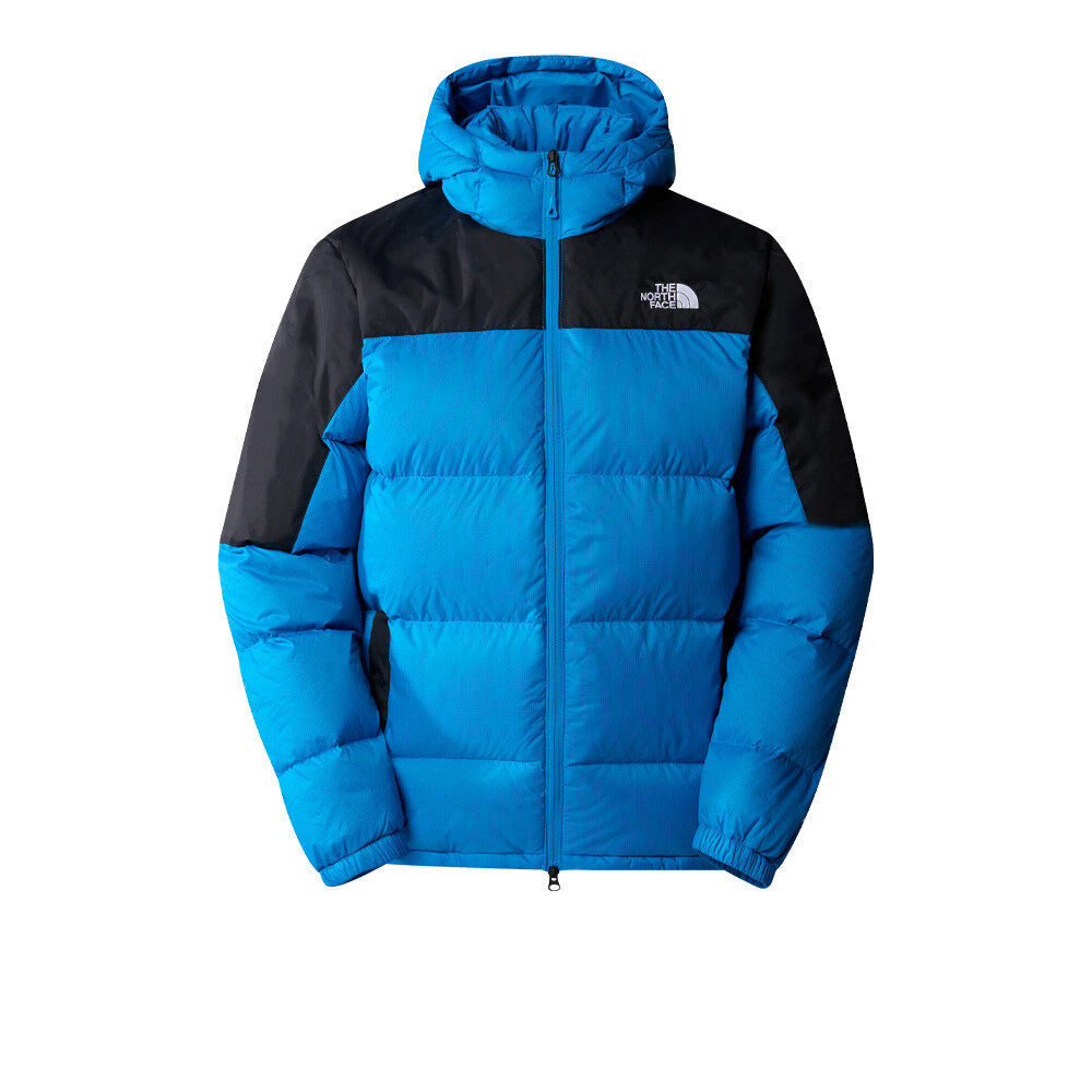 The North Face Diablo Down Hooded Men's Jacket - Skyline Blue/Black