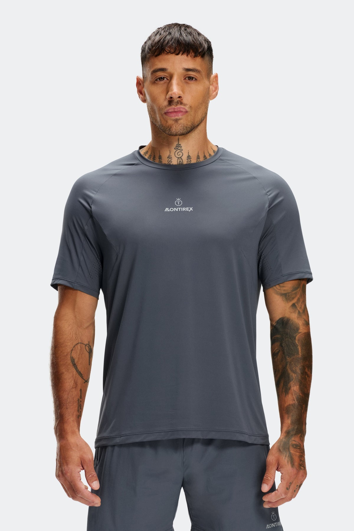 Montirex Topuria Training T-Shirt - Grey