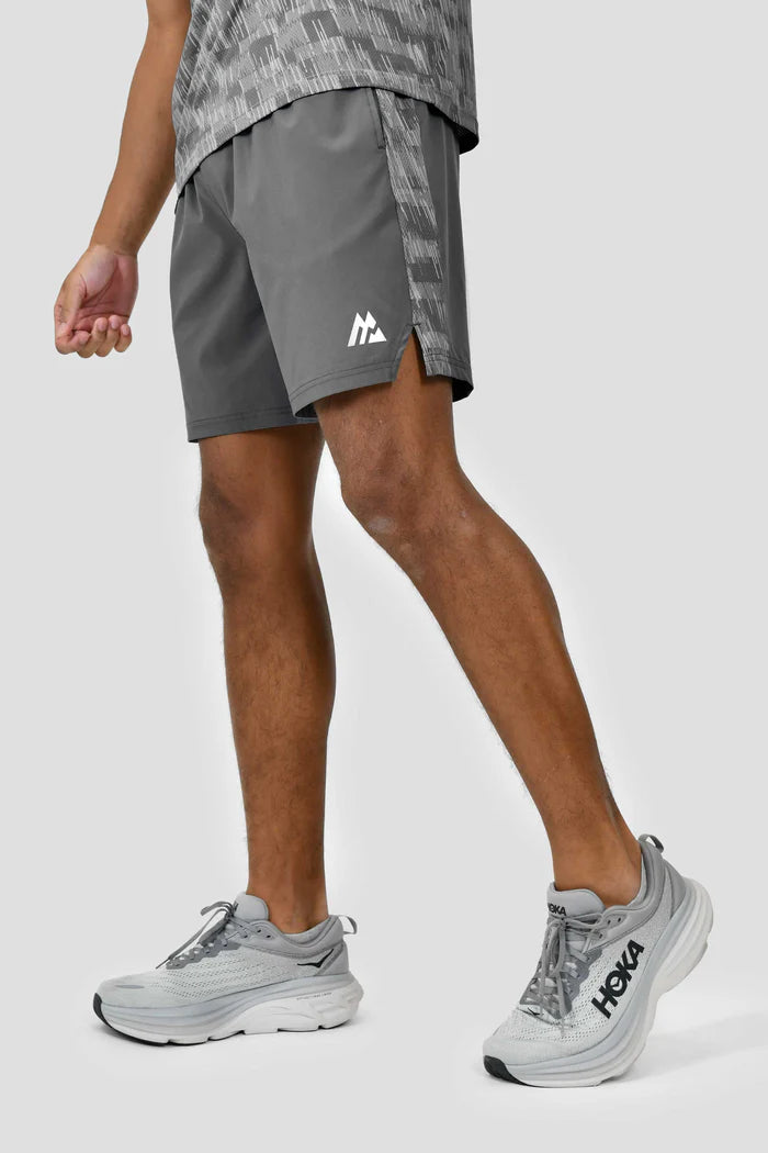 MONTIREX TRACE AOP SHORTS - PLATINUM GREY/CEMENT GREY