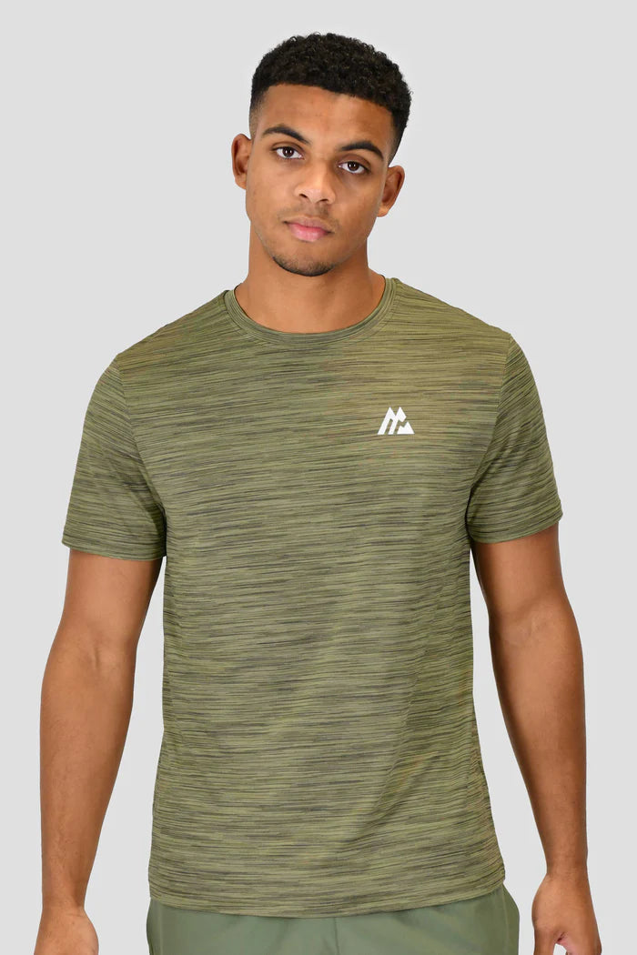 MONTIREX TRAIL T SHIRT - KHAKI GREEN MULTI