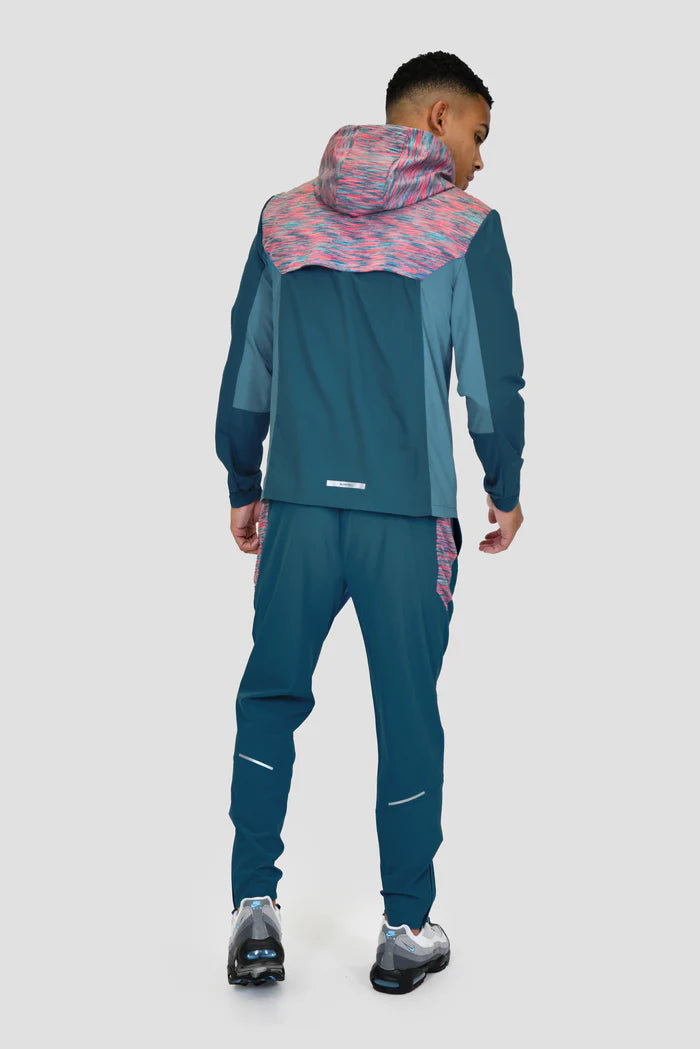 MONTIREX TRAIL TRACKSUIT - TEAL/PINK