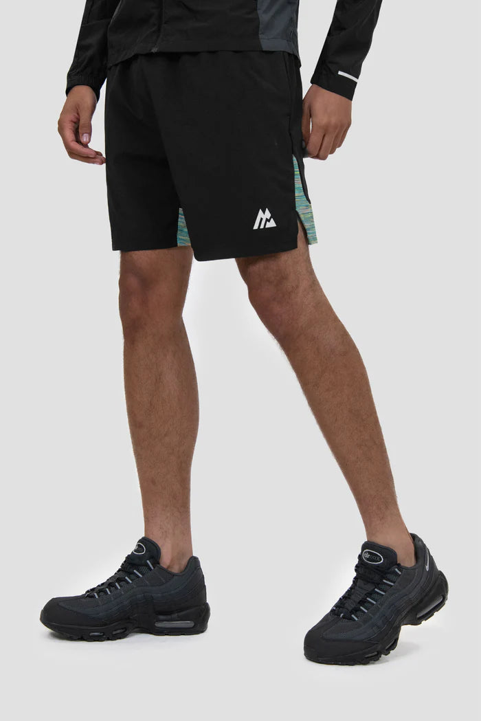 MONTIREX TRAIL SHORTS - BLACK/BLUE/ORANGE/LIME