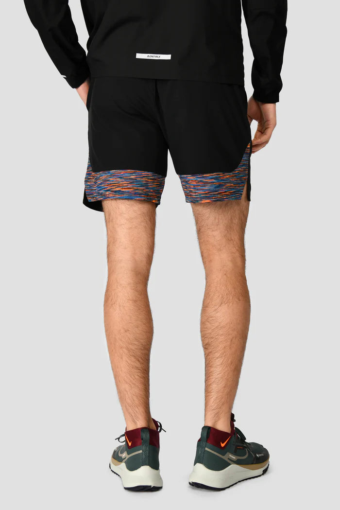 MONTIREX PANEL 2.0 SHORT - BLACK/BLUE/ORANGE