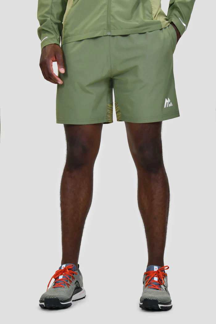 MONTIREX TRAIL SHORTS - KHAKI GREEN MULTI