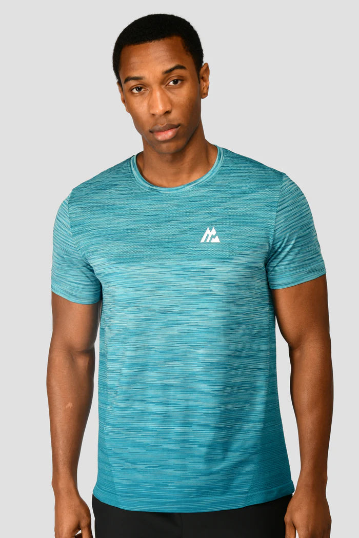 MONTIREX TRAIL SEAMLESS T SHIRT - NOEN BLUE/MAYA BLUE