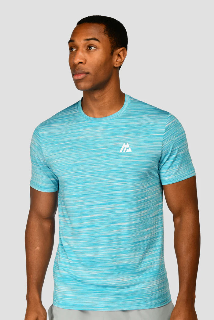 MONTIREX TRAIL 2.0 T SHIRT - NEON BLUE/WHITE