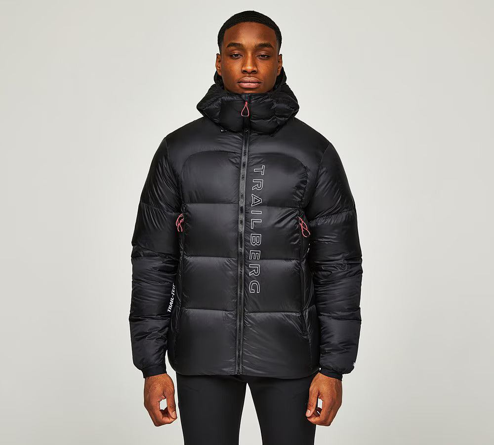 TRAILBERG VERBIER 700FP PUFFER JACKET - BLACK