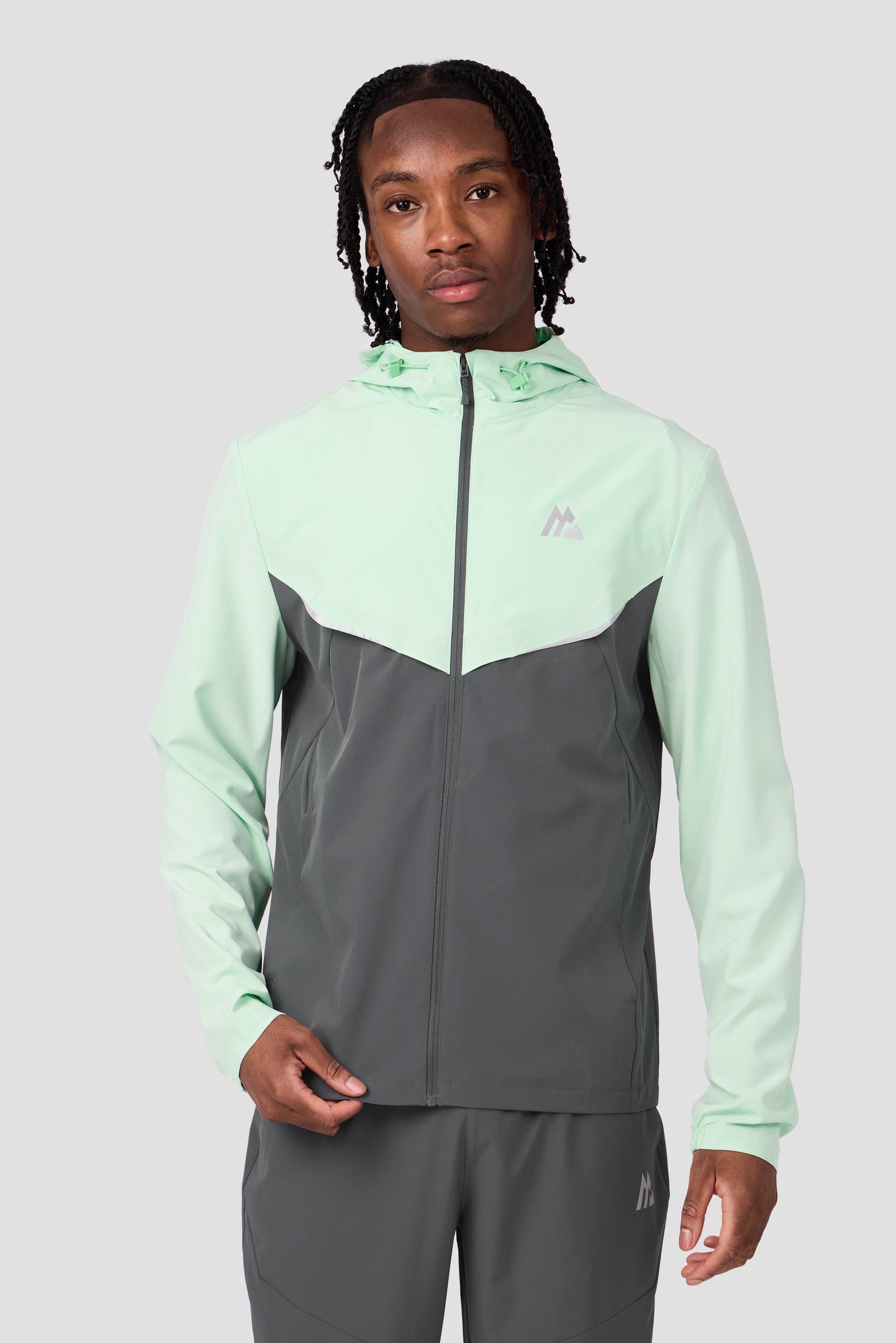Montirex Swift Jacket - Sea Foam, Slate Grey