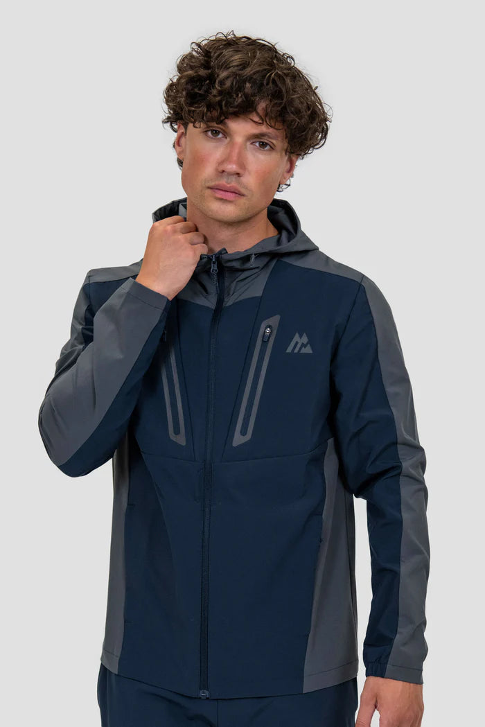 MONTIREX TORRENT JACKET - JET GREY/MIDNIGHT BLUE