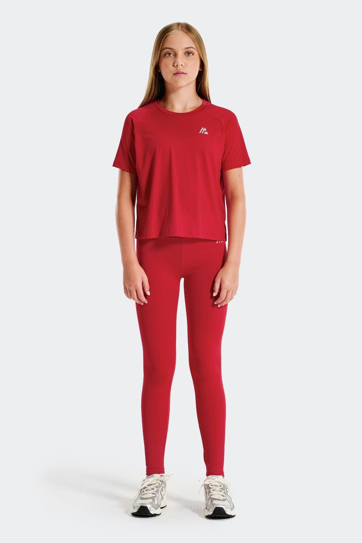 Montirex Girls' Energy Legging - Cherry Red