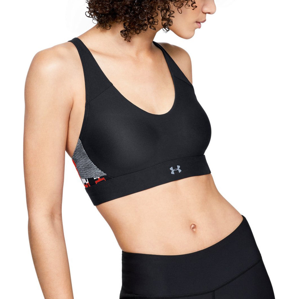 Under Armour Vanish Panel Medium Impact Print Women's Sports Bra - As Shown