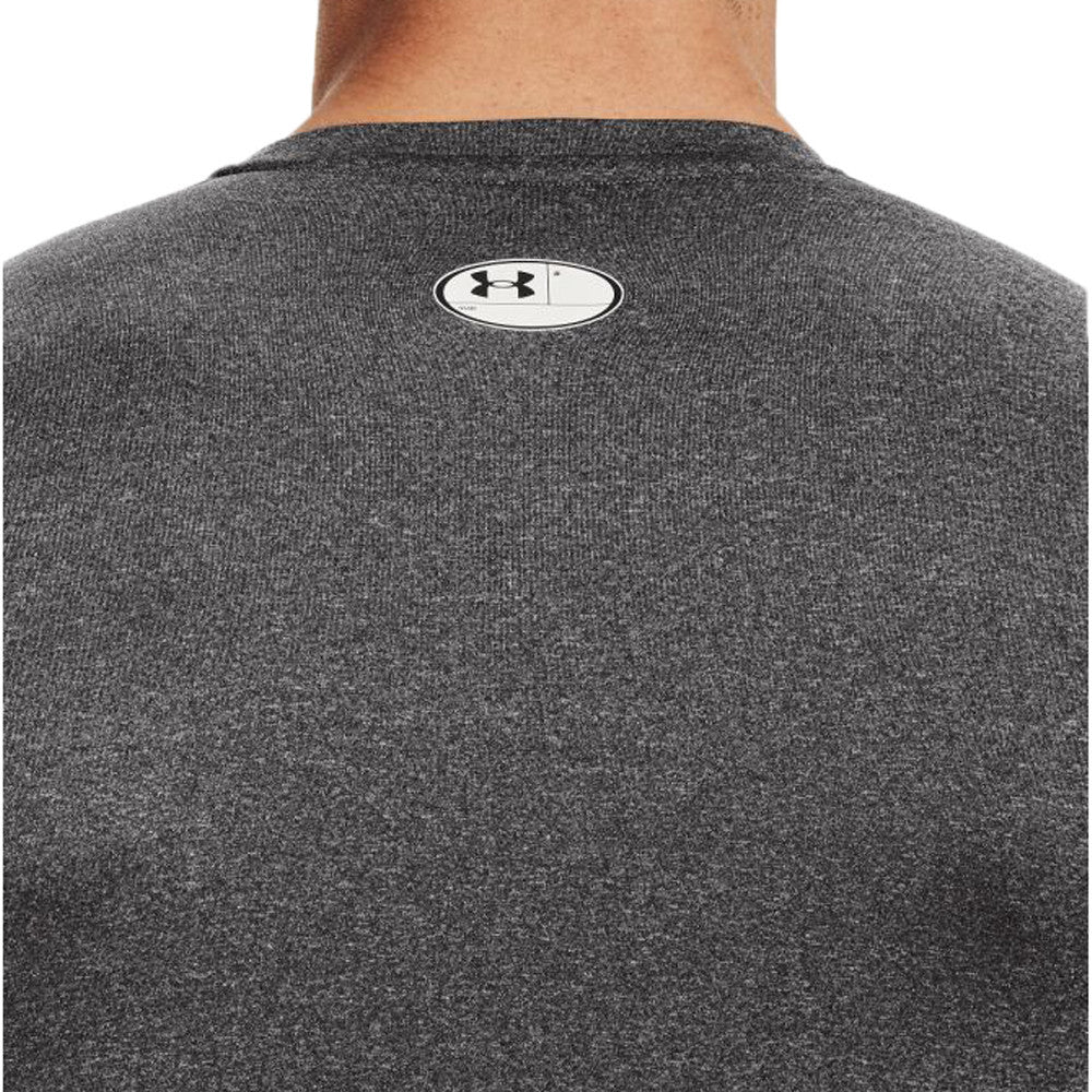 Under Armour HeatGear Armour Men's Long Sleeve Top - Carbon Heather/Black