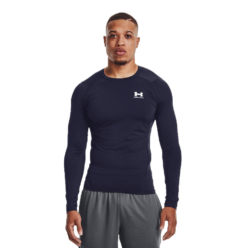 Under Armour HeatGear Armour Men's Long Sleeve Top - Midnight Navy