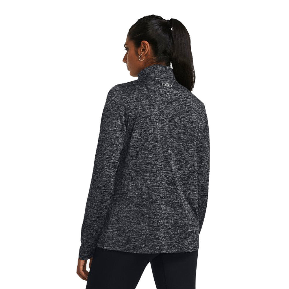 Under Armour Tech Twist Women's Half Zip Top - Black/White