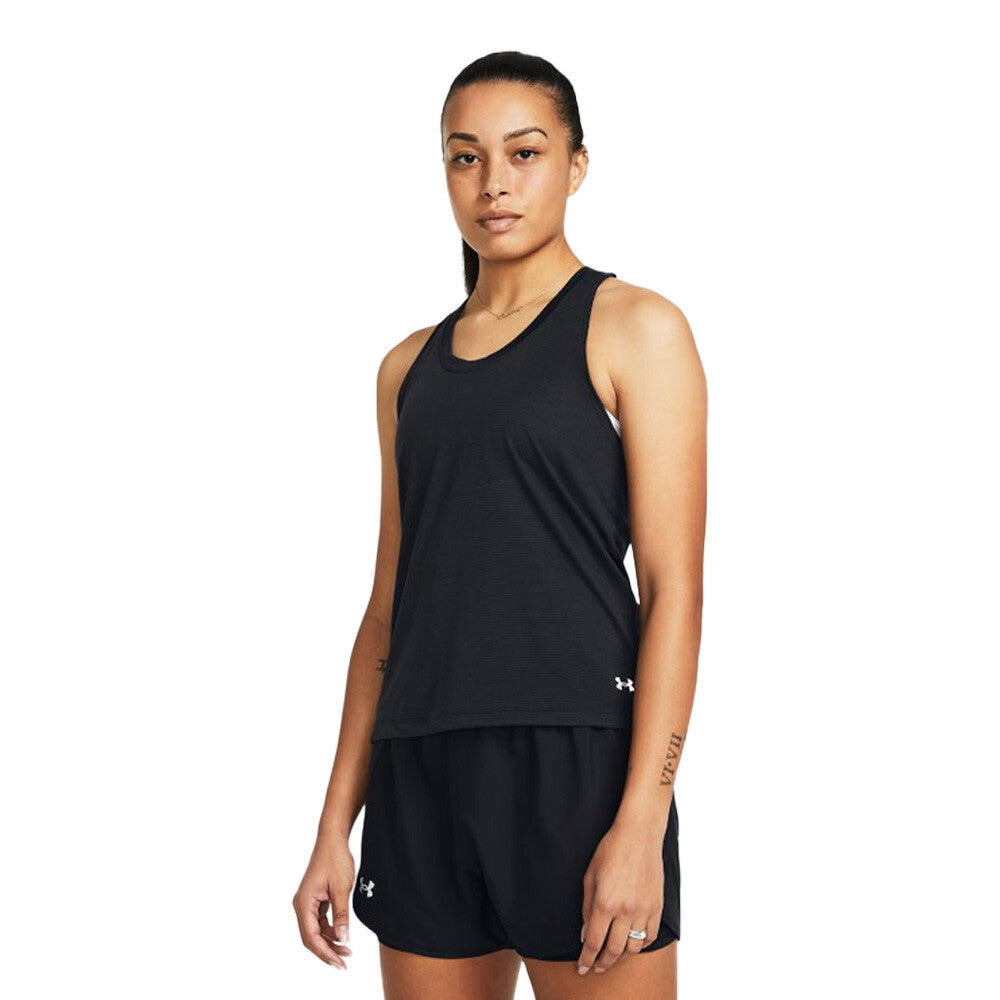 Under Armour Launch Women's Running T-Shirt - Black/Reflective