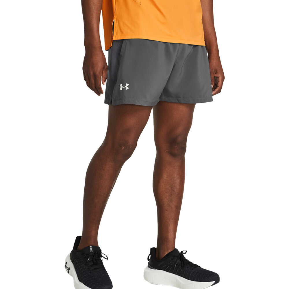 Under Armour Launch 5 Inch Men's Shorts - Castlerock/Reflective