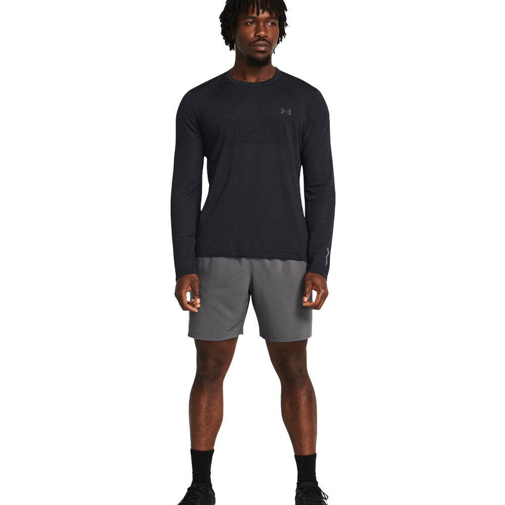Under Armour Launch 7 Inch Men's Shorts - Castlerock/White