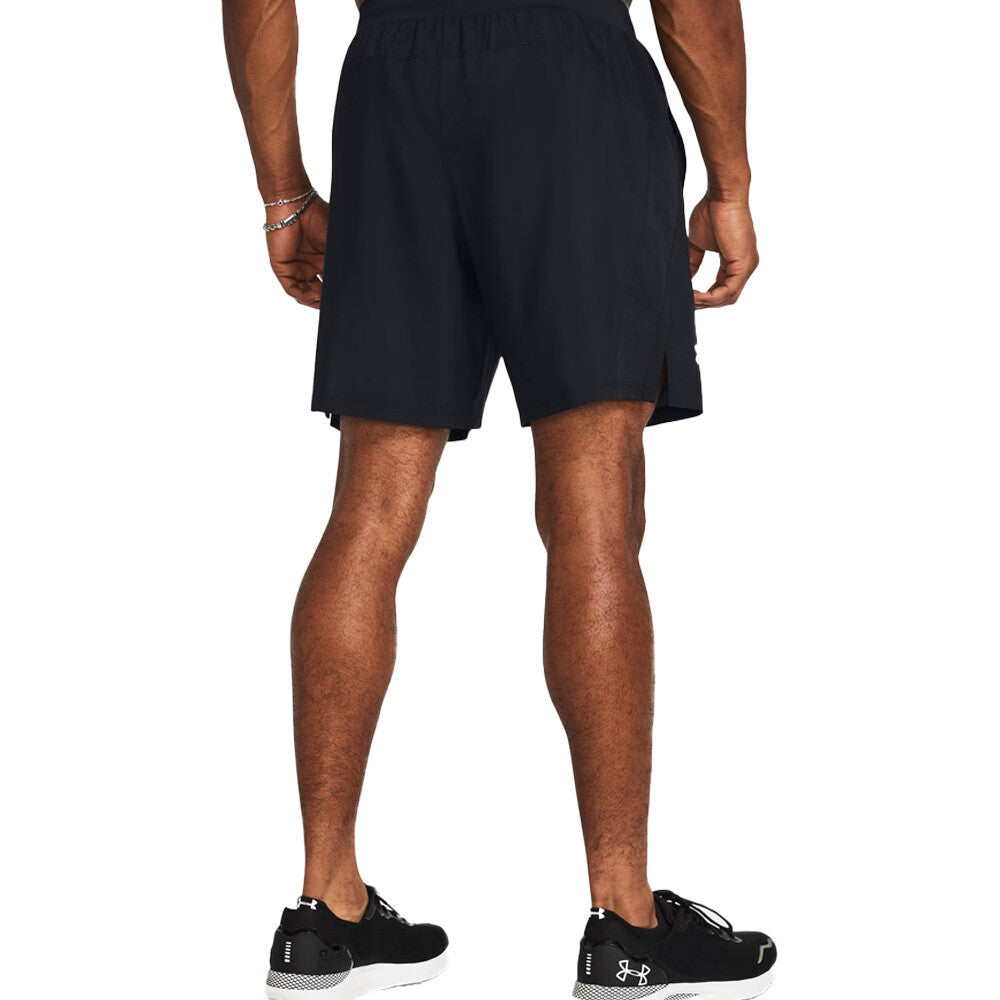 Under Armour Launch 7 Inch Men's Shorts - Black/White