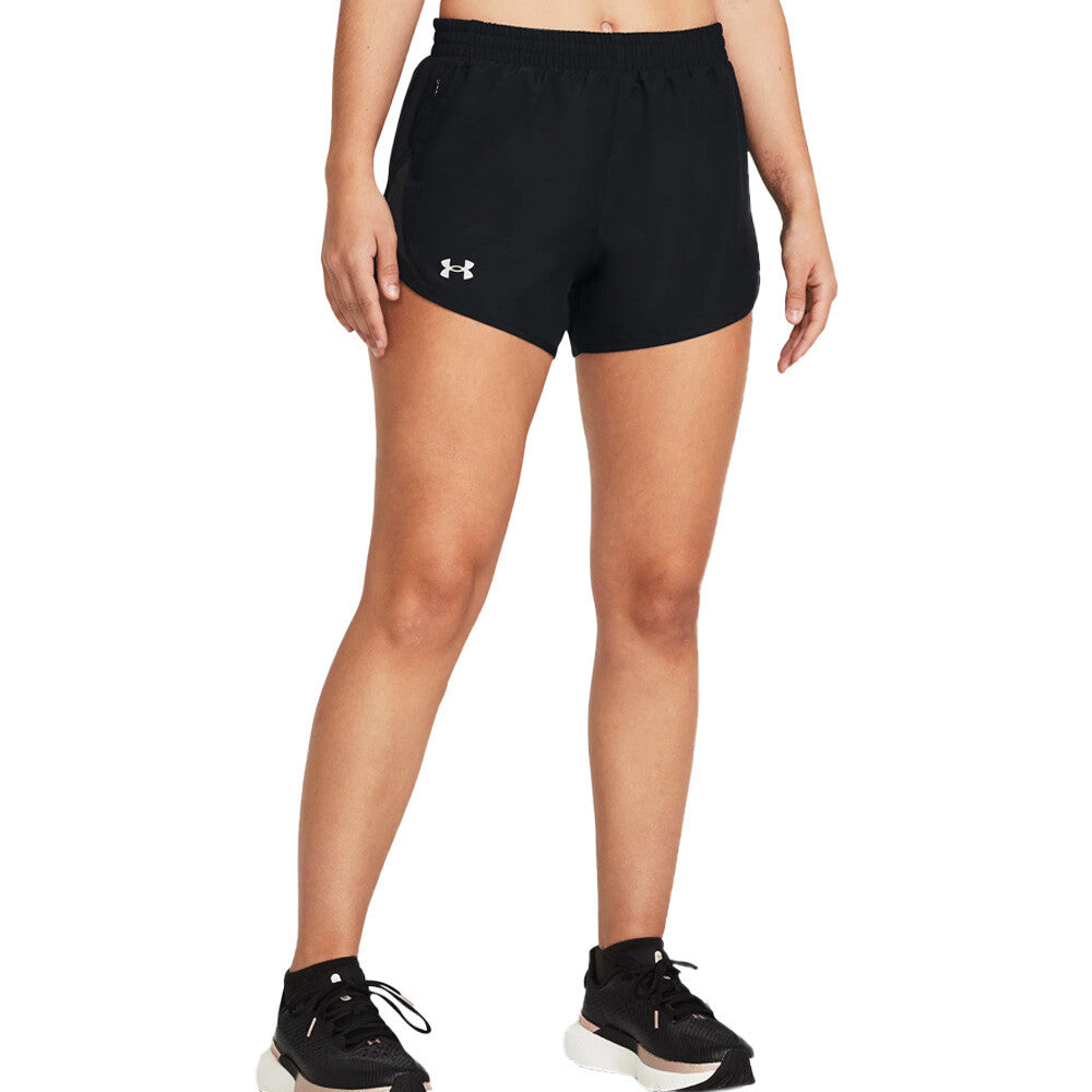Under Armour Fly By 3 Inch Women's Running Shorts - Black
