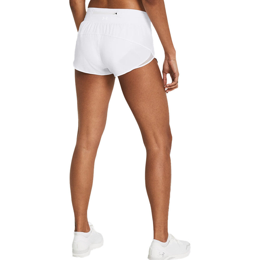 Under Armour Launch Pro 2 Inch Women's Running Shorts - White/Reflective