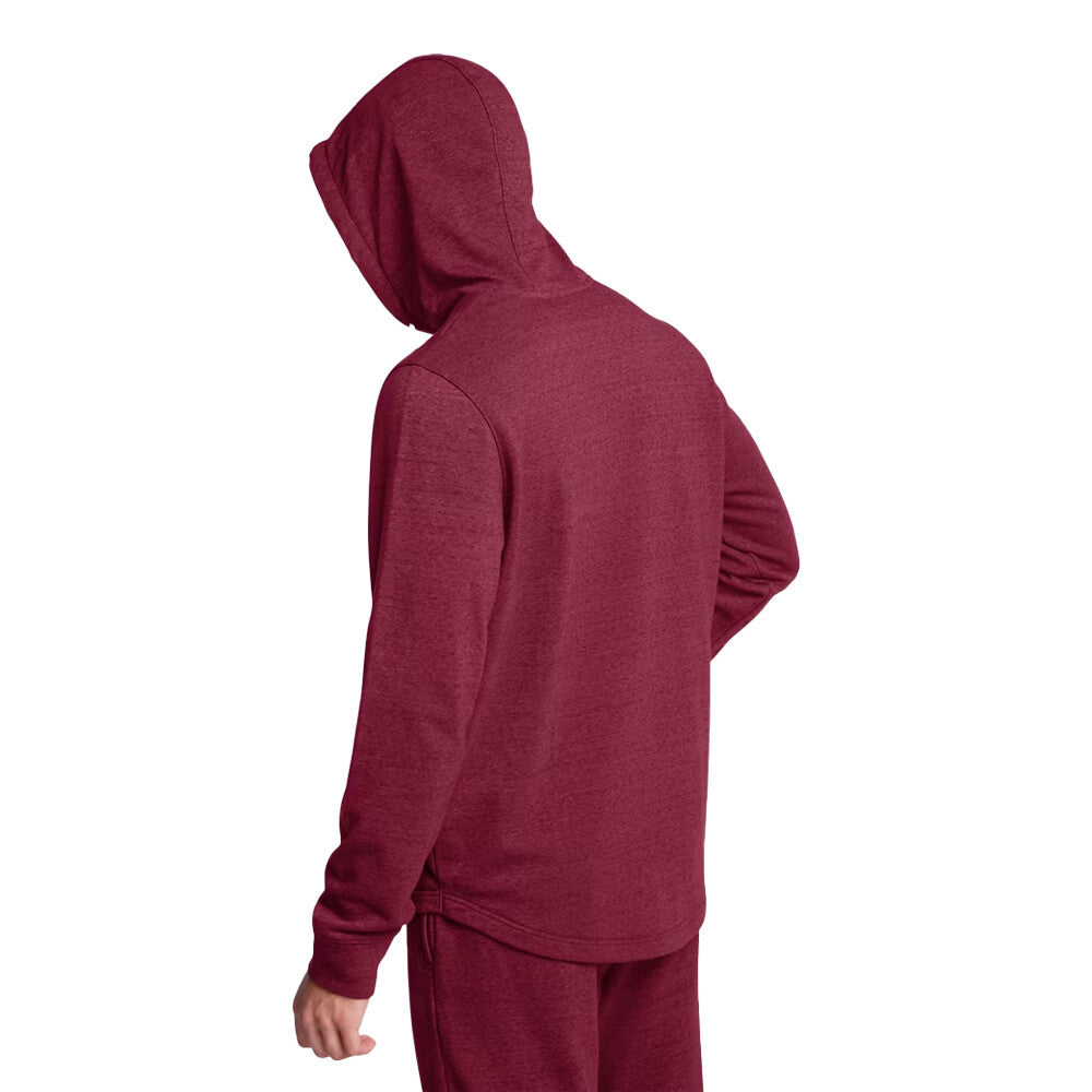 Under Armour Rival Terry Men's Hoodie - Cardinal/Onyx White