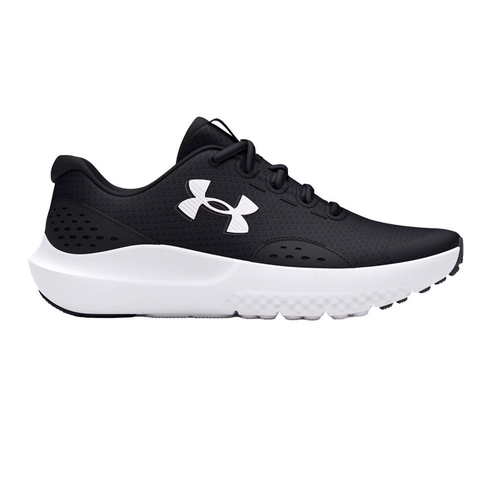 Under Armour Junior Surge 4 Running Shoes - Black/Anthracite