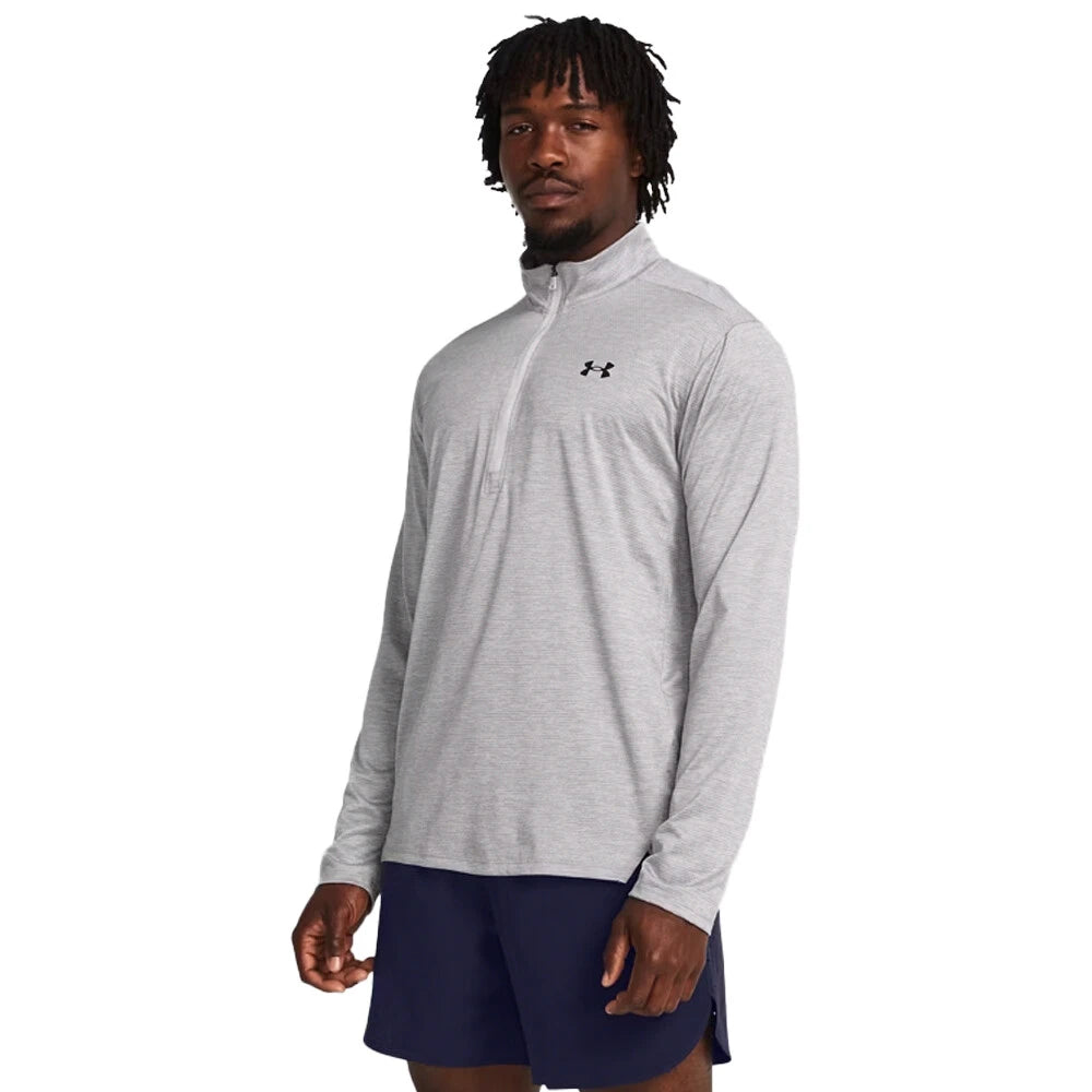 Under Armour Tech Vent Men's Half Zip Top - Distant Grey/Black
