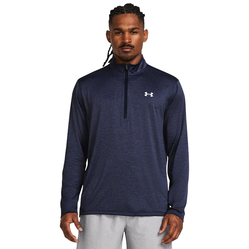 Under Armour Tech Vent Men's Half Zip Top - Midnight Navy/White