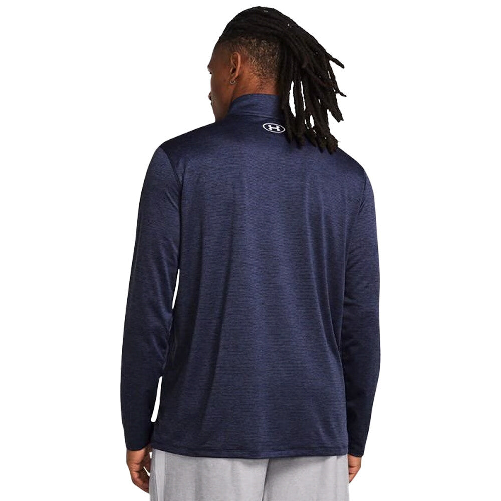 Under Armour Tech Vent Men's Half Zip Top - Midnight Navy/White