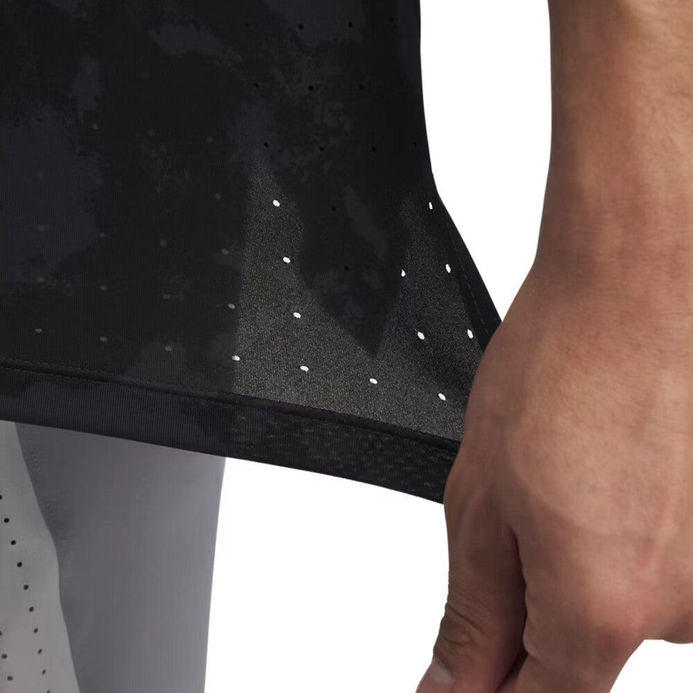 Under Armour Launch Elite Print Men's T-Shirt - Anthracite/Black/Reflective
